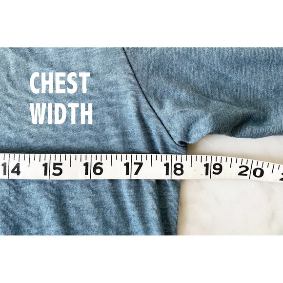 BVCO Bueno Vista Colorado Blue Long Sleeve Round Neck Souled Out T-Shirt-Size M - Picture 10 of 12